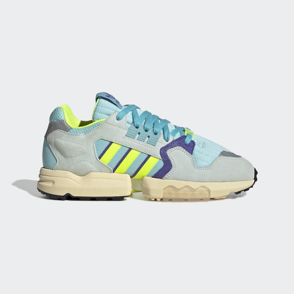 Originals Adidas ZX Torsion Barbati Romania - Turcoaz Deschis/Galbeni/Violet EF4343